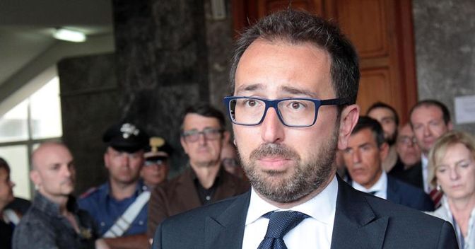 Il ministro della Giustizia Alfonso Bonafede  (Ansa) 