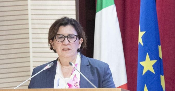La ministra della Difesa Elisabetta Trenta 