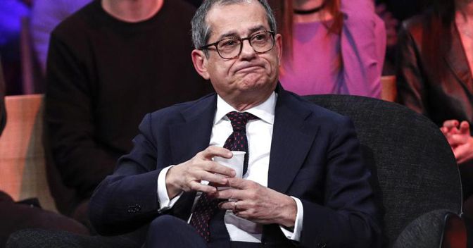 Il ministro dell’Economia Giovanni Tria (Ansa) 