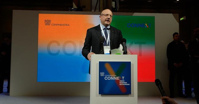 Il presidente di Confindustria, Vincenzo Boccia 