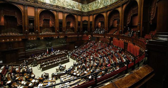 Rush finale nel weekend nelle Commissioni Lavoro e Affari sociali della Camera per l’esame del decretone reddito di cittadinanza - quota 100 (foto Ansa)  
