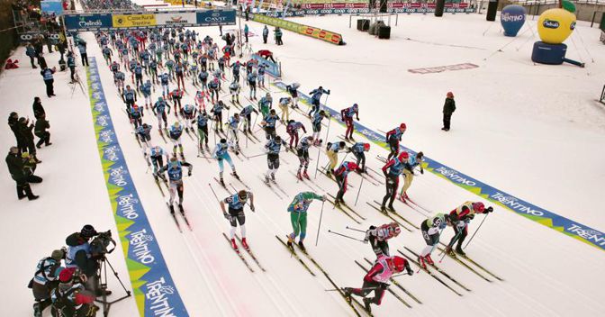 La “Maratona delle nevi” 