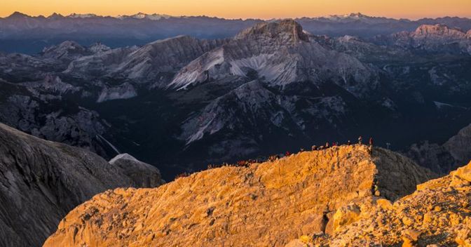 Tramonto sulla Cima Tofana (® Nicola Sauro) 