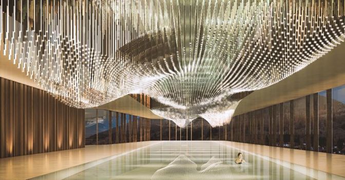 Rendering del progetto vincitore (Archea Associati) 