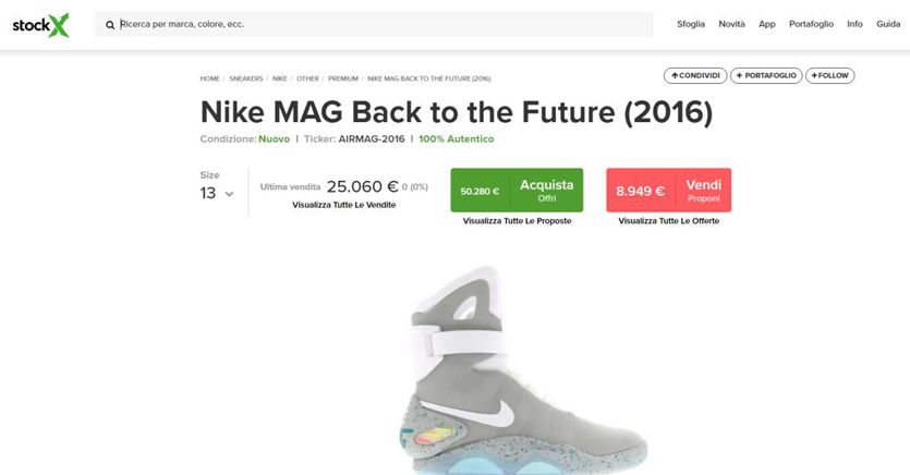 StockX in Italia, gli affari del reseller online delle sneakers - Il Sole  24 ORE