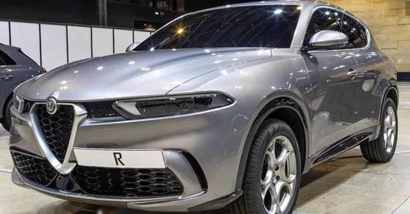 Alfa Romeo Tonale, le immagini sfuggite in rete del baby
