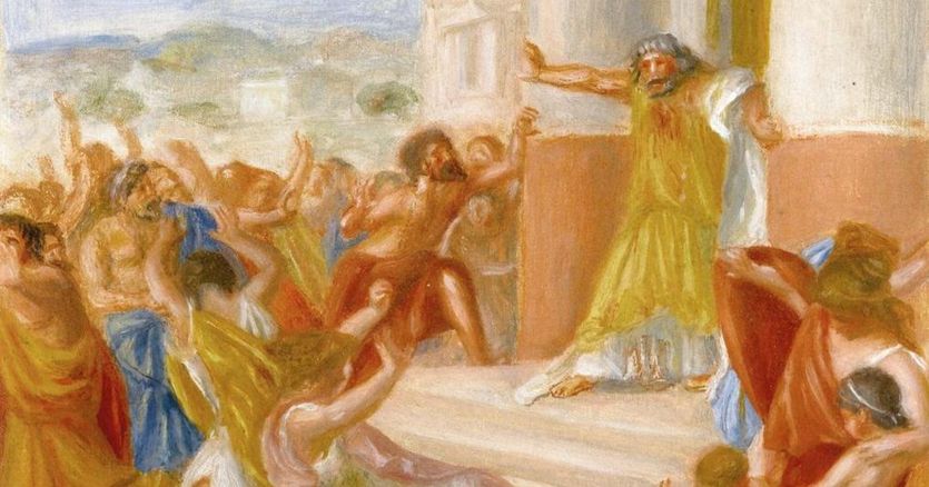 La Città Di Cui Edipo Era Re Edipo Re di Renoir, la storia infinita di una tela contesa rubata nell