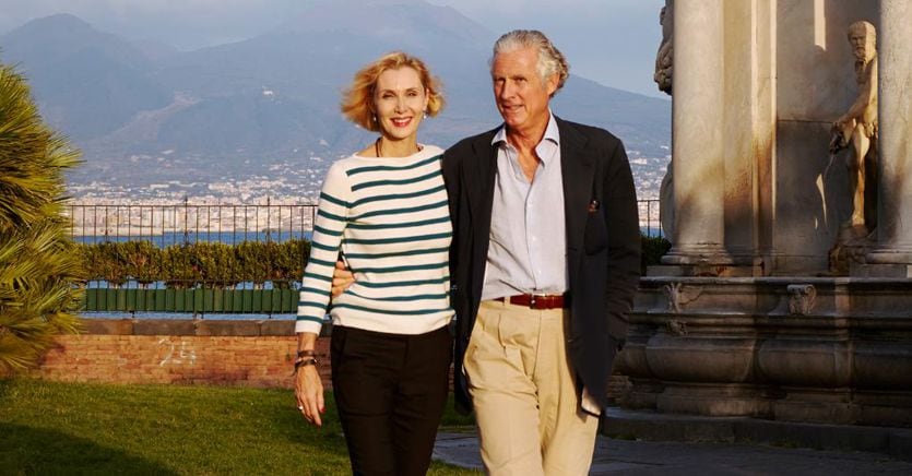 Con Roberto Mottola di Amato nel Golfo di Napoli. Seguendo la rotta