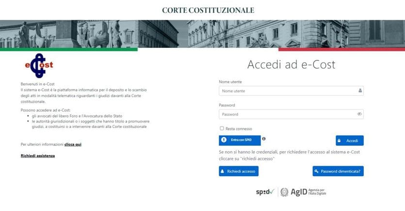 Corte costituzionale: dal 3 dicembre i ricorsi saranno solo telematici