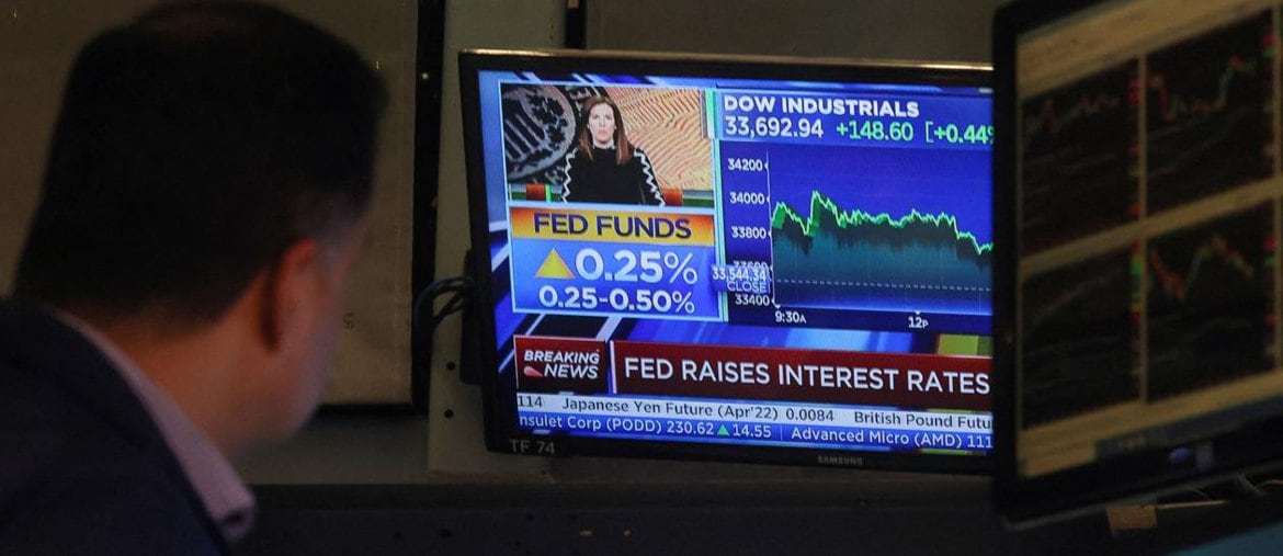 O Fed aumenta as taxas de juros em um quarto de ponto e acelera o processo de aperto