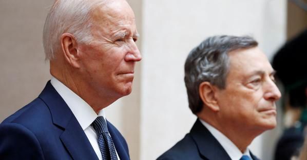 Draghi meets Biden at the White House.  US President: Strong friendship with Italy