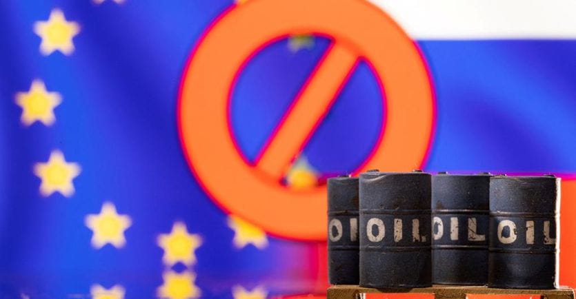 European Union: Stop Russian oil within 6 months.  Hungary and Slovakia No.  Moscow financial isolated