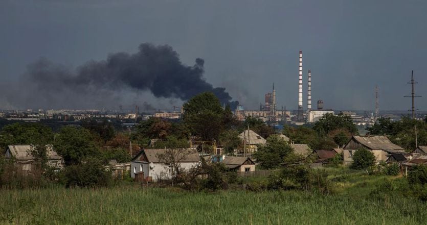 Ucrania últimas noticias.  Explosión en Severodonetsk en Lugansk: “nube de hongo”