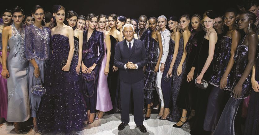 Turnover of the Armani group over 2 billion, 2021 profit grows by 43% ...