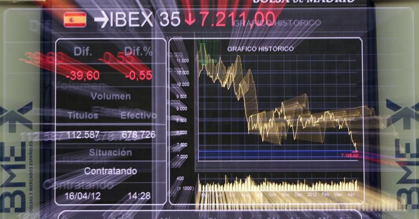 Os mercados de ações ainda estão em declínio após o Setembro Negro.  Em Milão, o Banca Generali .