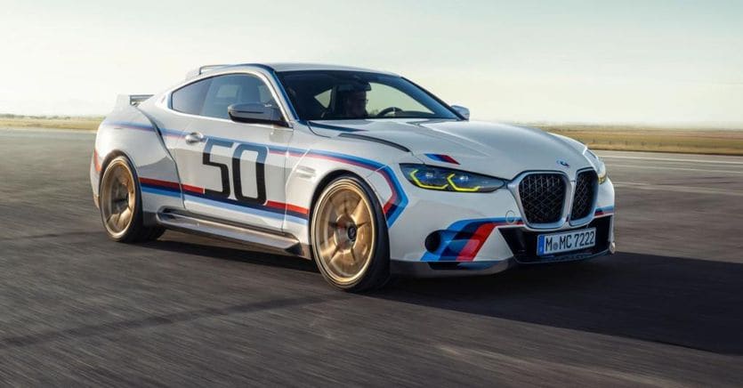 Bmw 3.0 CSL, limited edition to celebrate the 50th anniversary of the M