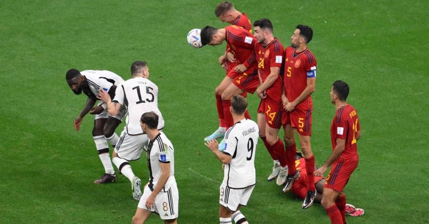 Germany draws with Spain and avoids shock elimination.  All votes from the World Cup