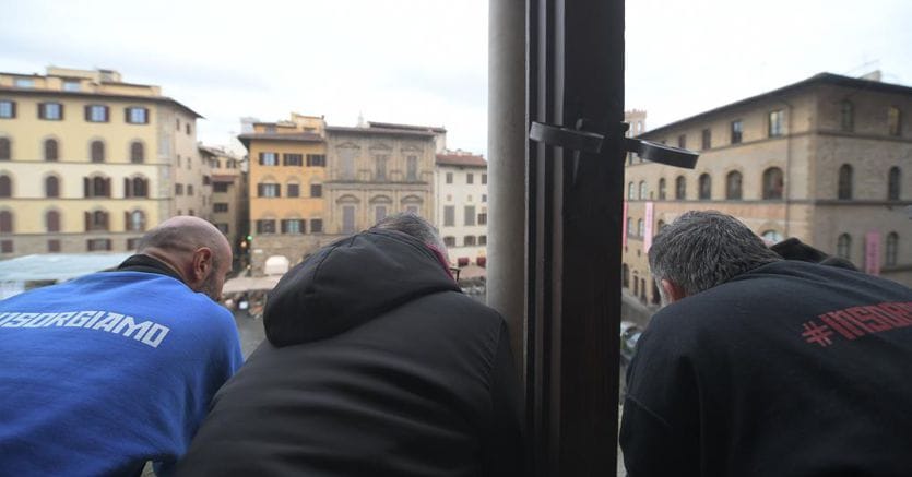 Ex Gkn, workers still in Palazzo Vecchio: they ask for interventions