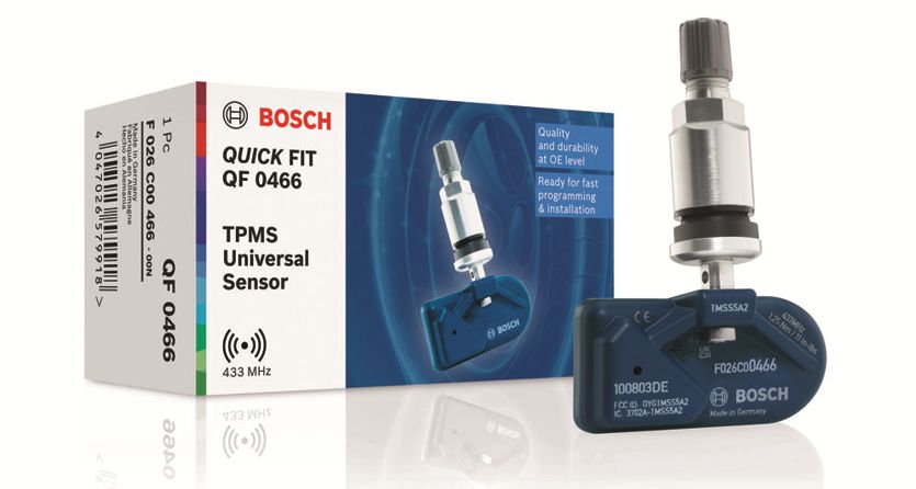 Bosch Quick Fit: ecco come funzionano i nuovi sensori di pressione per pneumatici