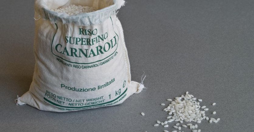 Riso, raddoppia il prezzo delle varietà nazionali da risotto