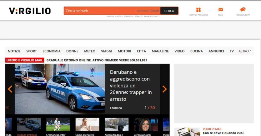 Italiaonline, di nuovo accessibili caselle Libero mail e Virgilio mail