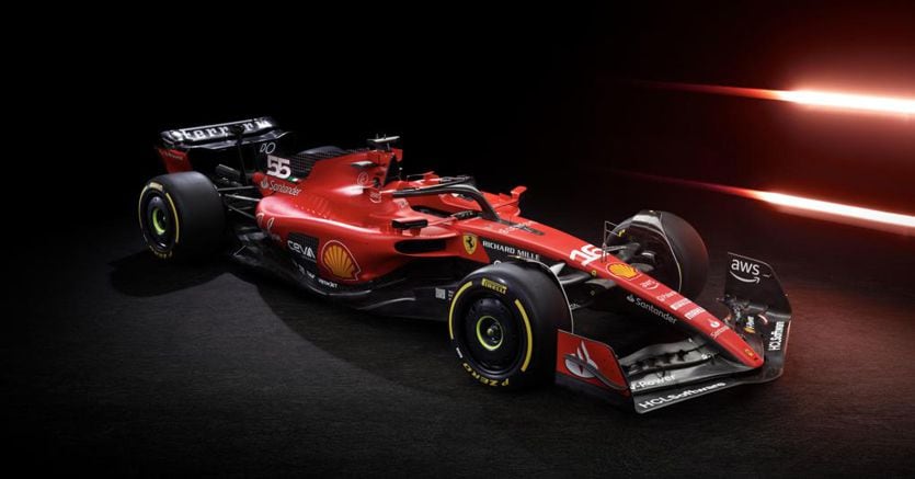 F1, Ferrari presents the new SF-23.  Leclerc: "The goal is to win the World Cup"