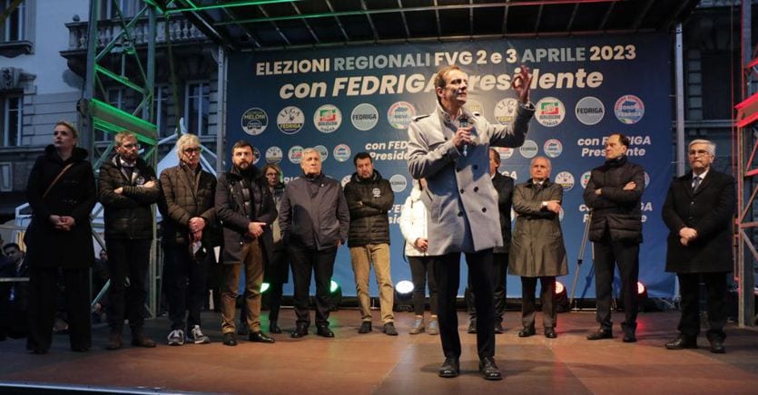 Friuli Venezia Giulia, center-right leaders united: Fedriga ready for an encore.  Schlein and Conte allies at range