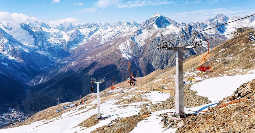 Endless drought: there is a third of the snow in the mountains