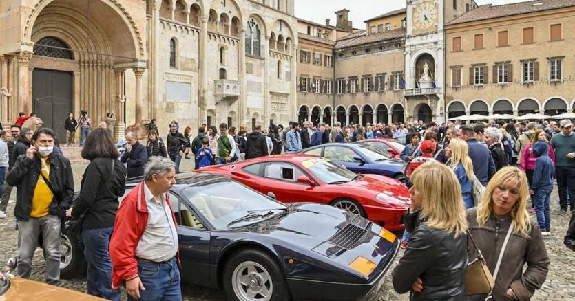 The fifth edition of the Motor Valley Fest is underway in Modena
