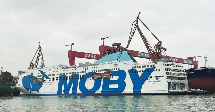 New Mega Ferry for Moby