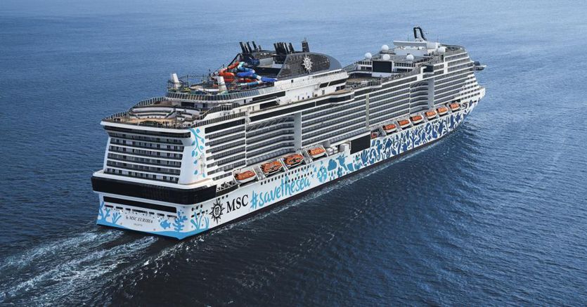 Msc Euribia, LNG-powered and energy-efficient ship delivered