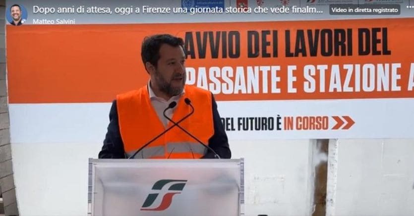Railways, work has begun on the tunnel and high-speed station in Florence