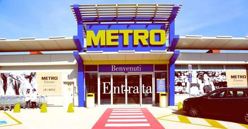 The recovery in out-of-home consumption is driving the sales of Metro Italia