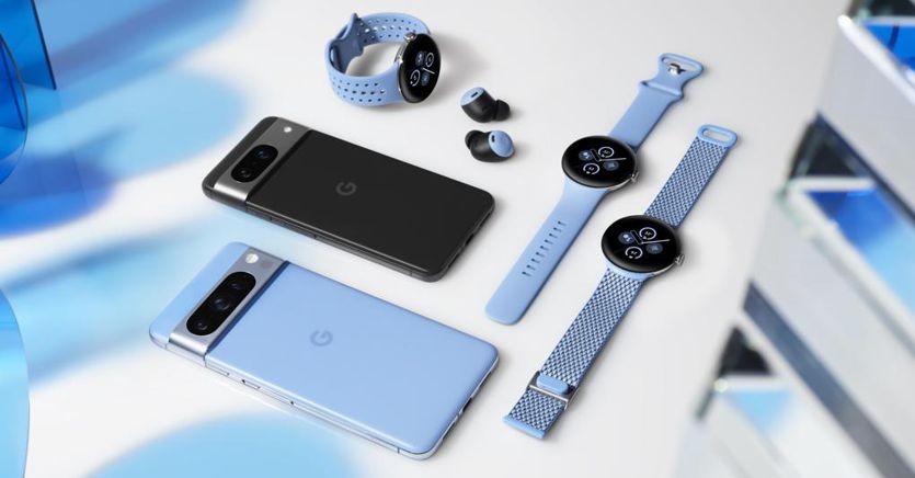 Pixel 8, Pixel 8 Pro and Pixel Watch2 revealed.  Now Google really believes it (even in Italy)