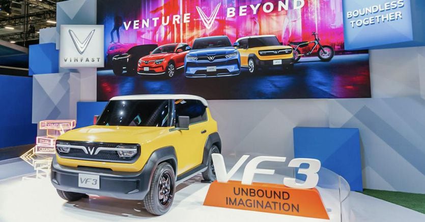 VinFast VF3, electric mini SUV at CES 2024 - Breaking Latest News