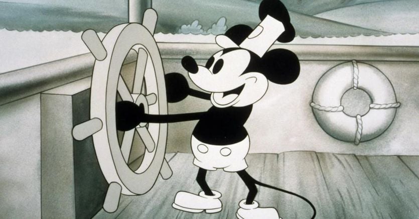Una vez que expiran los derechos de autor, el primer Mickey Mouse pasa a ser propiedad de todos.  Aquí están los que se beneficiaron de ello.