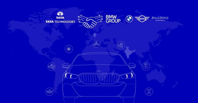 Bmw si allea con Tata Technology per lo sviluppo dei software del futuro