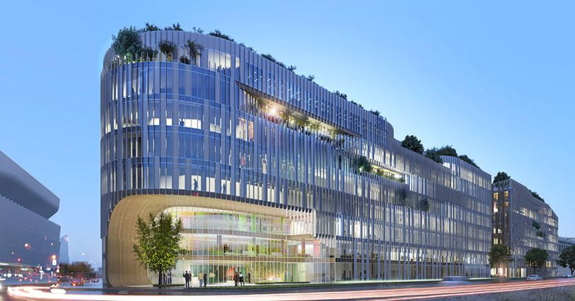 Il progetto Origine (courtesy Maud Caubet Architectes & Quadrifiore Architecture)