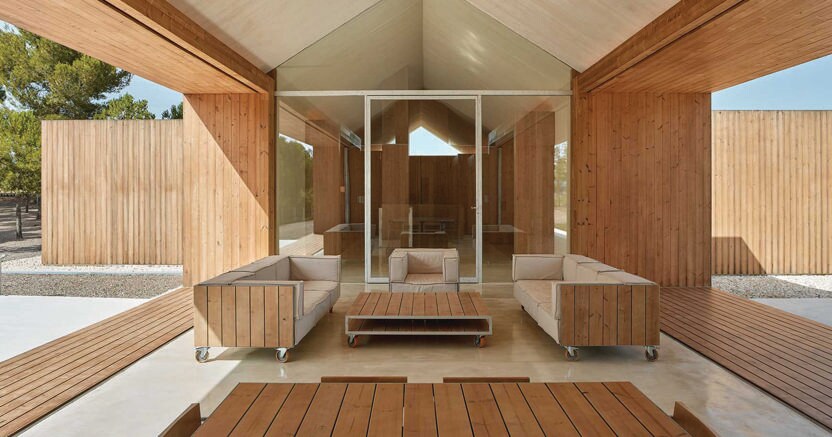 Una Casa Rurale Contemporanea Con Vista Sul Vigneto Spagnolo Il Sole 24 Ore