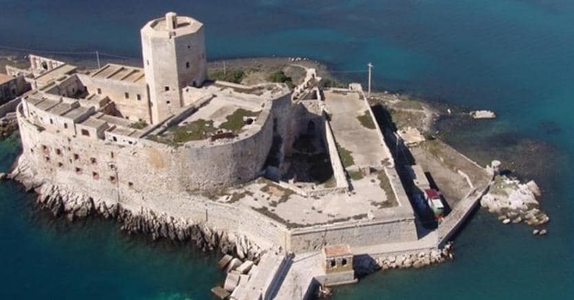 Il Castello della Colombaia di Trapani è uno dei nuovi beni del bando del Demanio