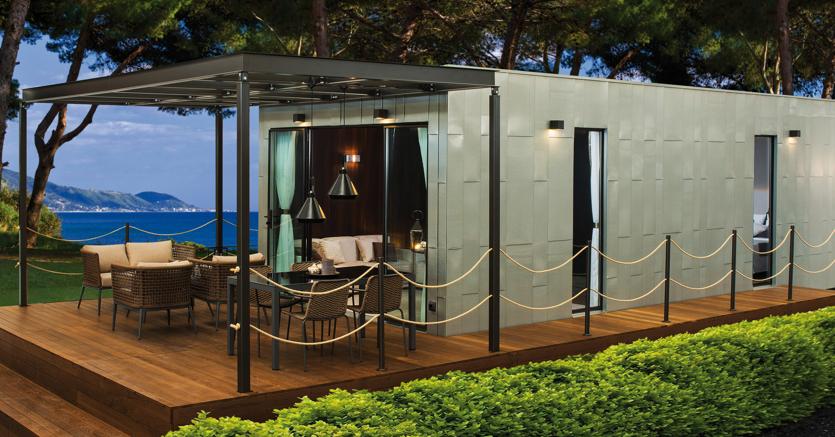 La casa mobile Queenslander di Crippaconcept: come in una suite
