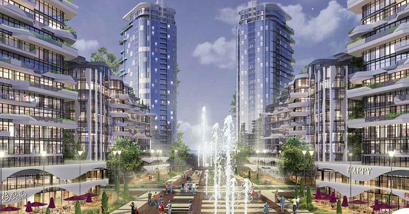Lo sviluppo di un progetto urbano a Kiev