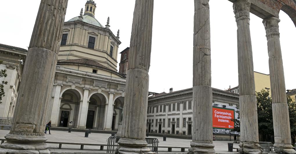 Milano. Colonne di san Lorenzo (Italy Photo Press) 