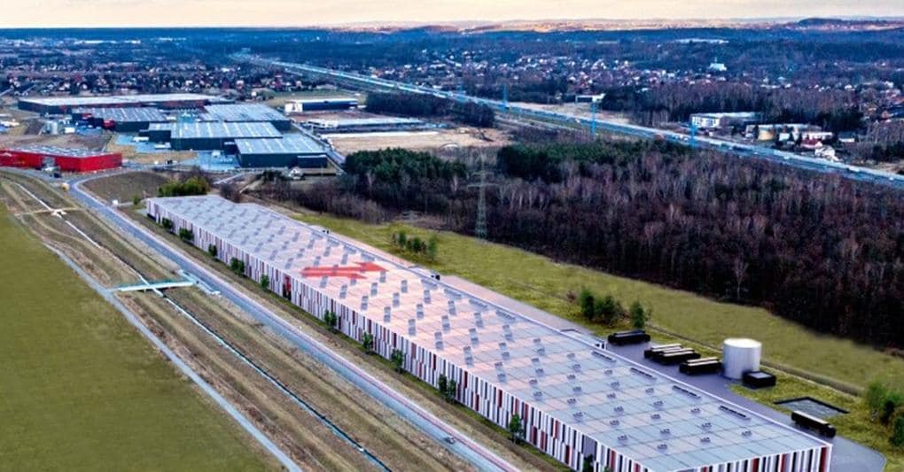 Lo stabilimento di Generali RE nei pressi di Cracovia 