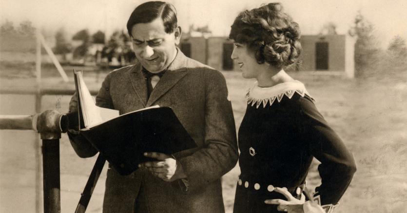 Lubitsch con Trude Hesterberg (Bella Spaketti)