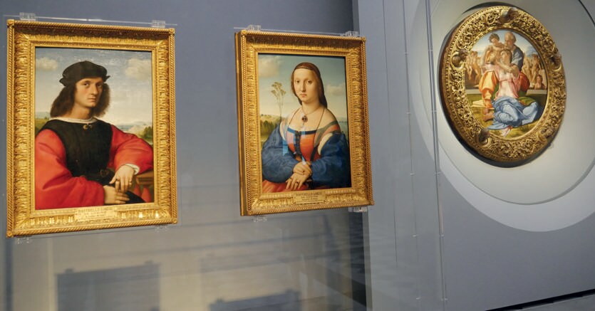 I coniugi Doni di Raffaello e il Tondo Doni di Michelangelo