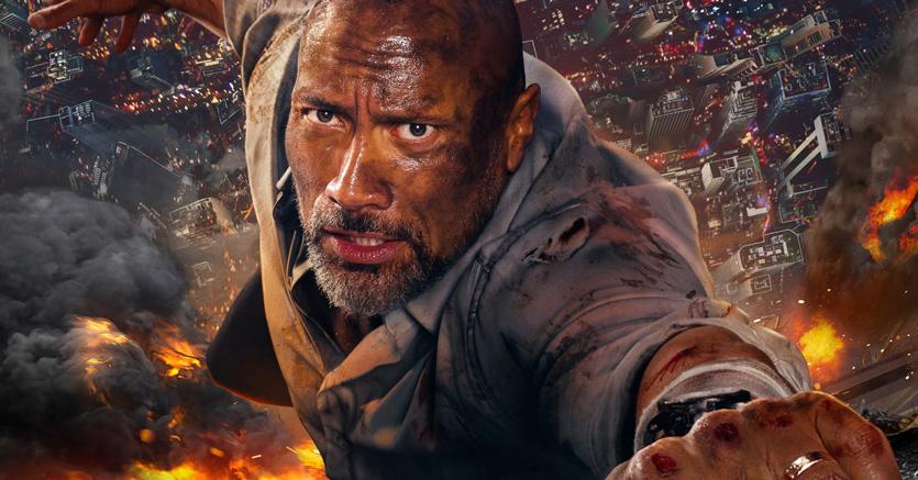 Dwayne Johnson in «Skyscraper», di Rawson Marshall Thurber