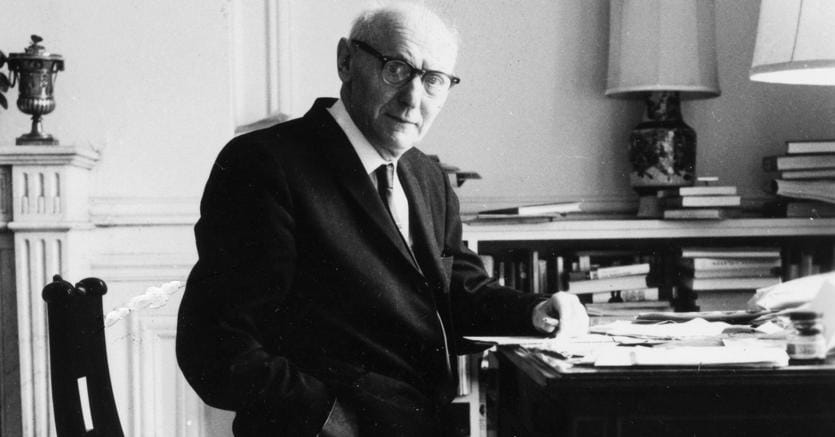 Nobel. Lo scrittore polacco americano Isaac Bashevis Singer (1904-1991) nel 1968
