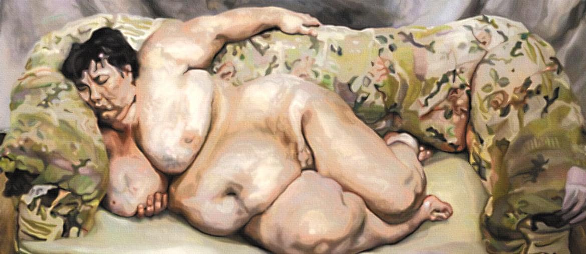 «Fat Sue» di Lucian Freud