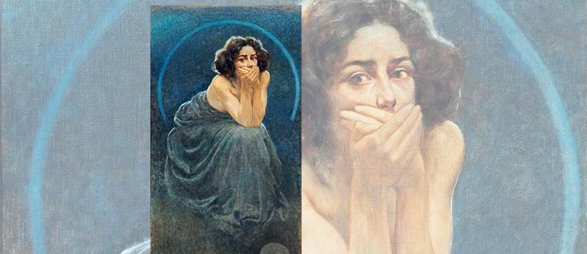 «Il Silenzio» di Giorgio Kienerk (1900), Palazzo Roverella, Rovigo